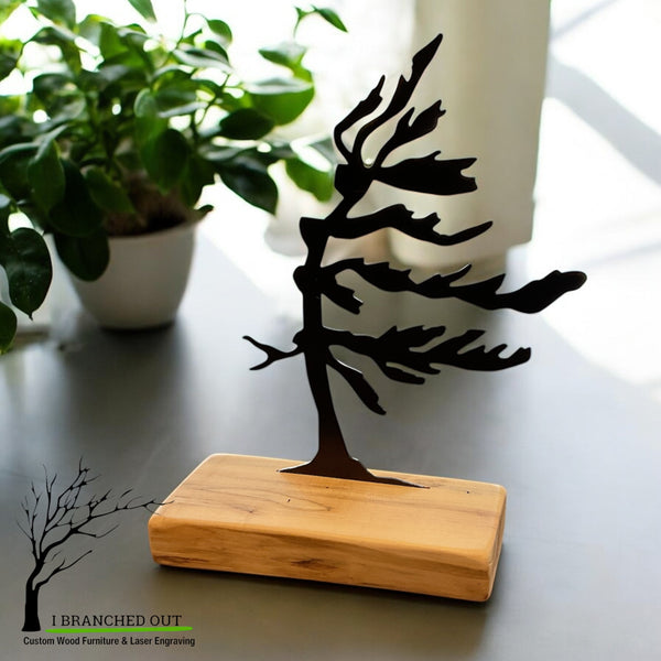 Windswept Pine - 16” freestanding base