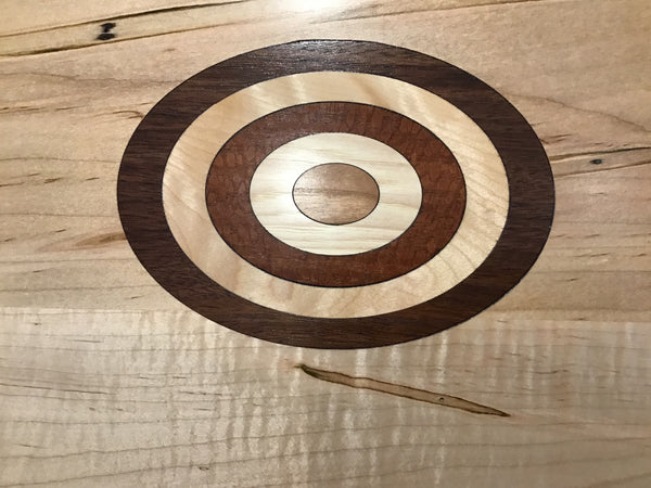 “On the Dot” Maple Coffee Table