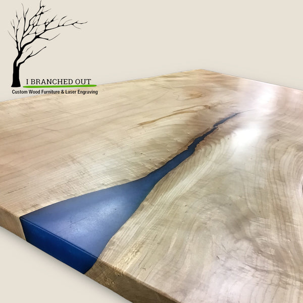 River of Blue Maple Coffee Table