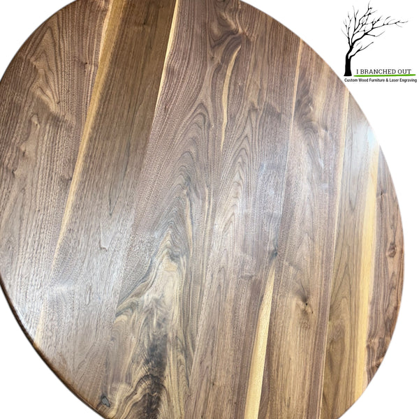 Ring of Walnut Dining Table - 46” diameter