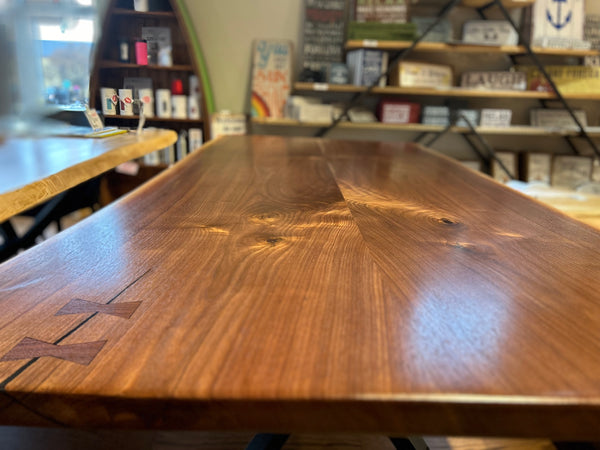 Walnut Ribbon Dining Table  - 7’ 4”