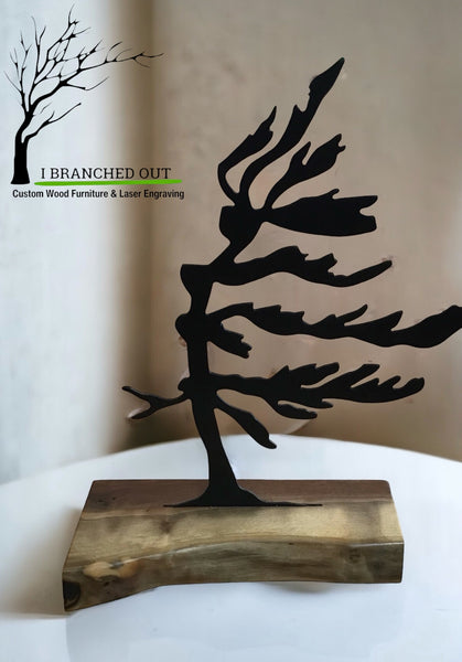 Windswept Pine - 16” freestanding base