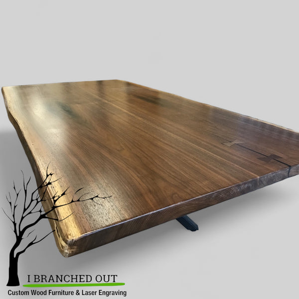 Walnut Ribbon Dining Table  - 7’ 4”