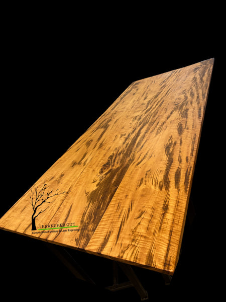 Tremendous Tigerwood Dining Table - 8’