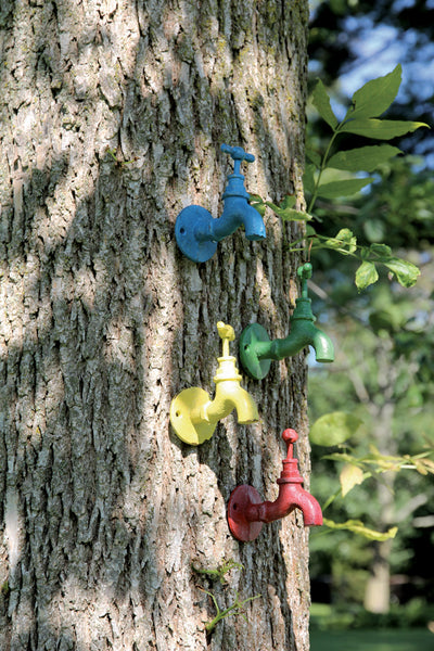 Colourful Garden Tap Hooks