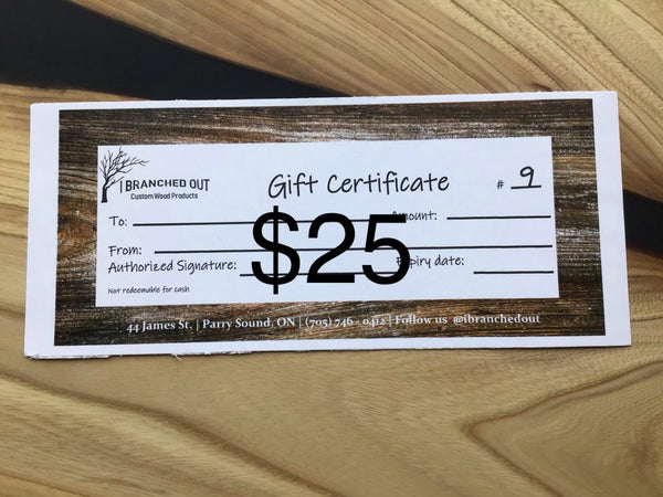 Gift Certificate