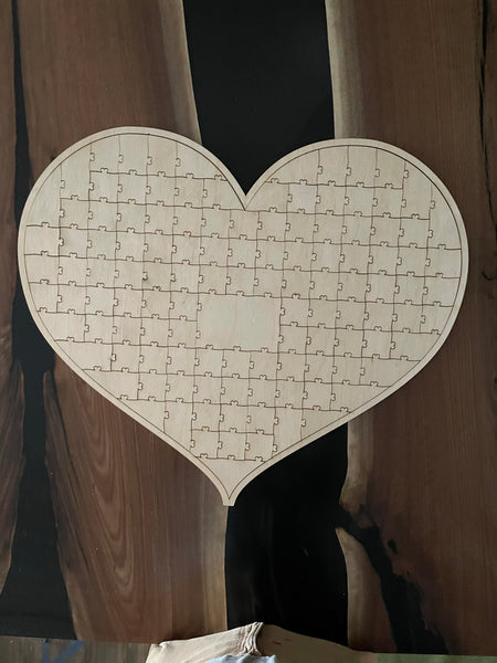 Wedding Keepsake Heart - “Guestbook”