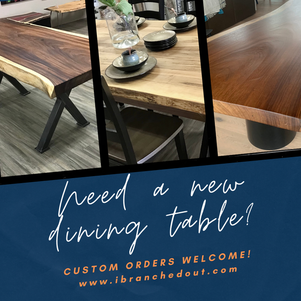 Custom Made Dining Table - Made to Order