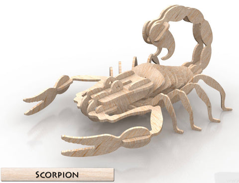 3D Puzzle- Insect Collection: Scorpion