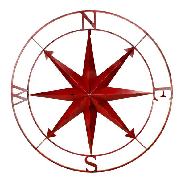 Large Compass Wall Hanging