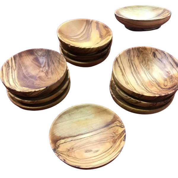 Olive Wood Bowls - condiment