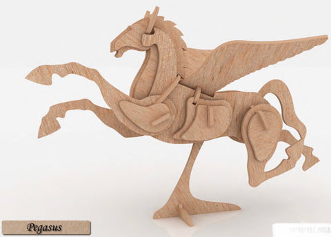 3D Puzzle- Pegasus