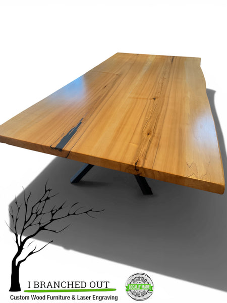 Lustrous Maple Dining Table - 7’