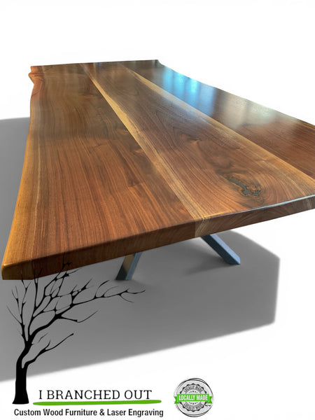 Buttery Walnut Dining Table - 8’