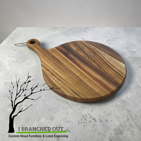 Teak Charcuterie Board - Round