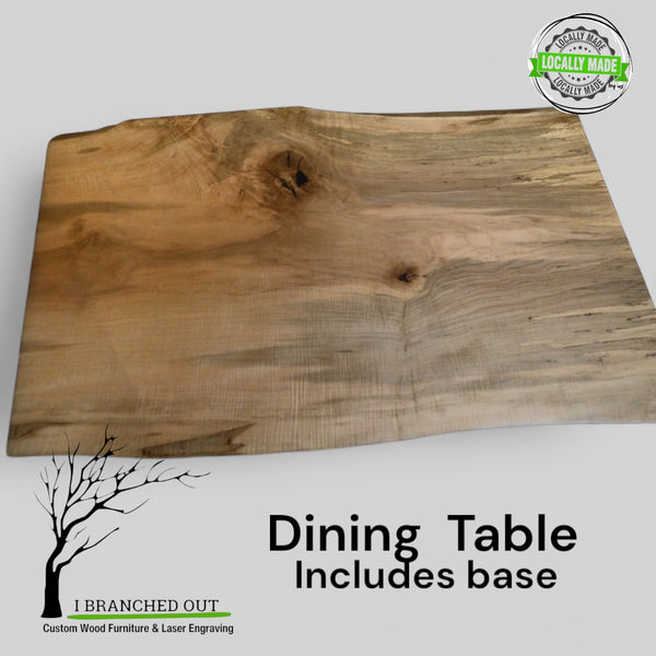 Symphony of Maple Dining Table - 6.3’