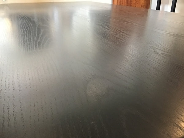 Black Beauty - Red Oak Dining Table - 7.6’L