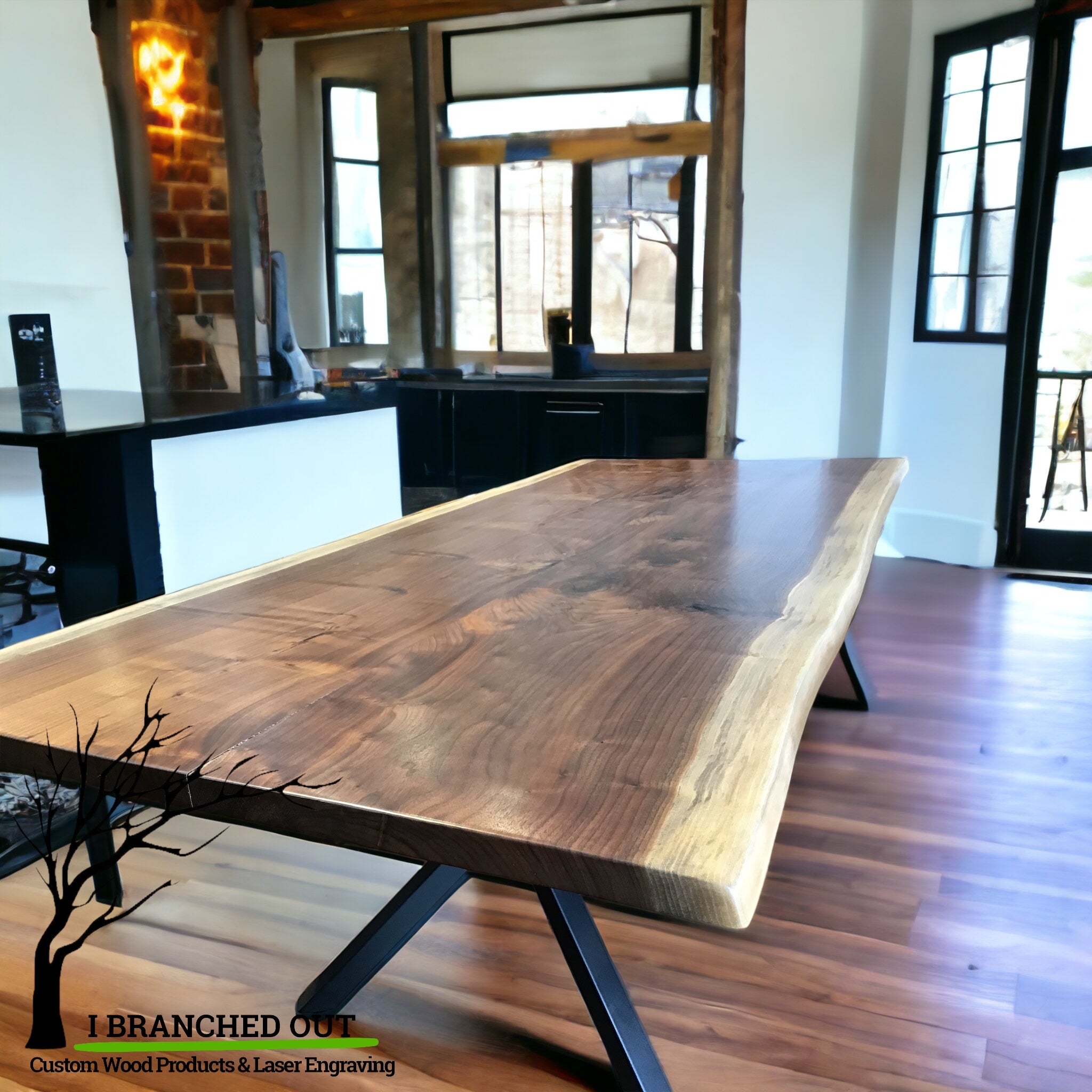 Wonderfully Walnut Dining Table  - 8’