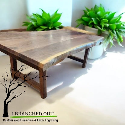 Stylish Walnut Coffee Table