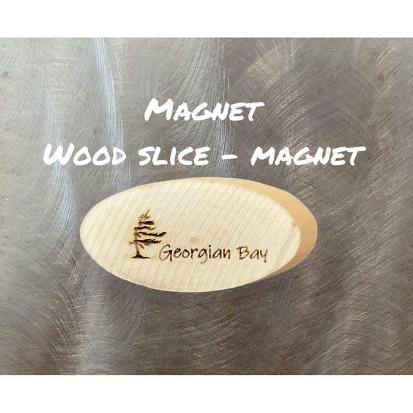 A Slice of Cottage Country Magnet - Engraved