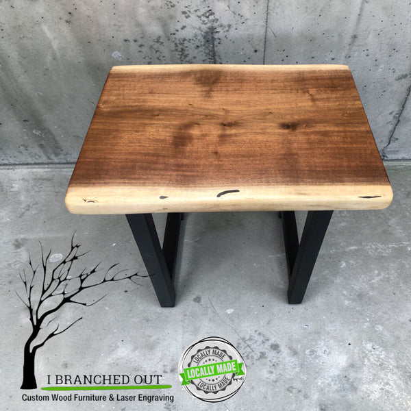 Roasty & Toasty Walnut Side Table