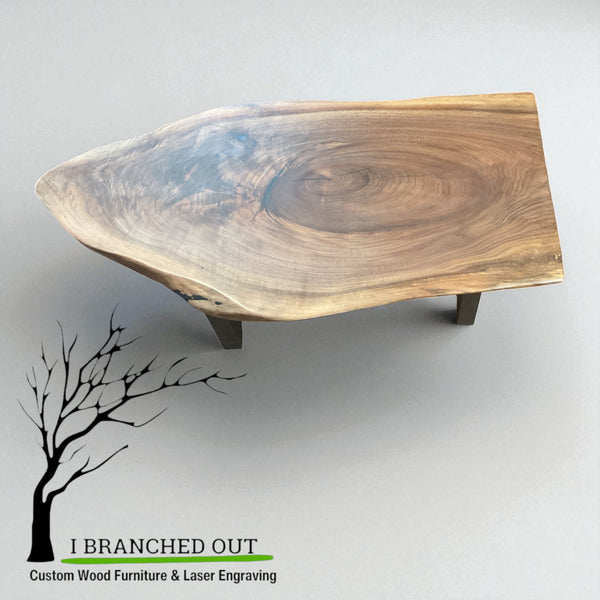 Wave of Walnut Coffee Table