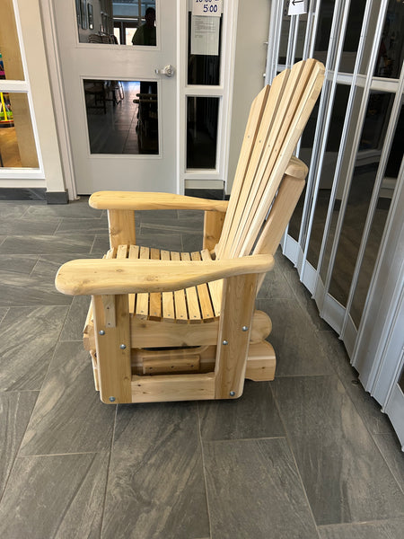 Cedar Adirondack Rocking Chair/Glider