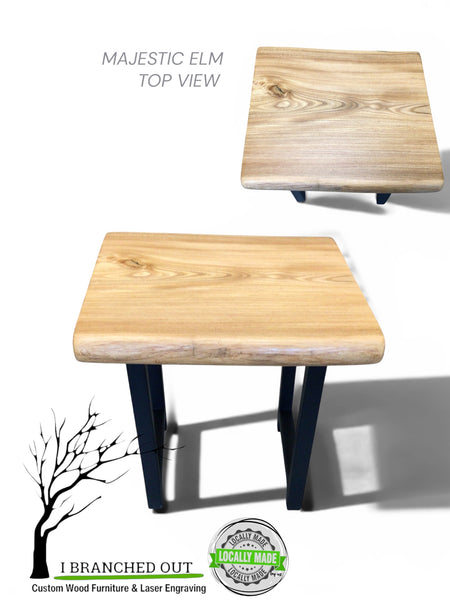 Majestic Elm Side Table