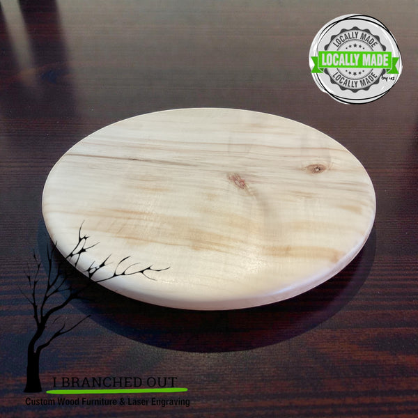 Lazy Susan - Rose Maple