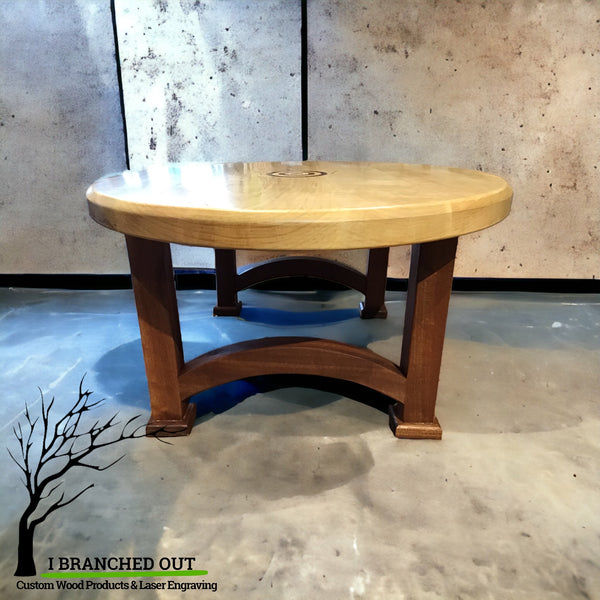“On the Dot” Maple Coffee Table