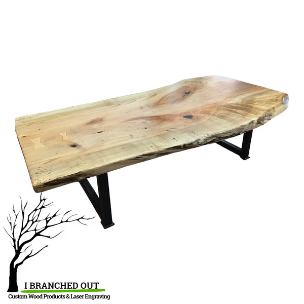 All Dressed Up Maple Coffee Table/Bench