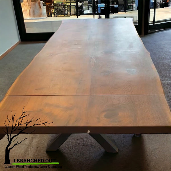 A RARE FIND - Walnut Dining Table - 11’ (extendable to 14’)