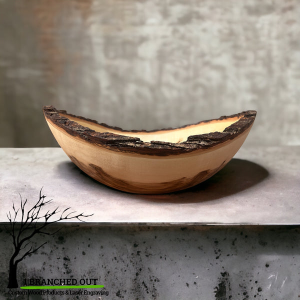 Handmade Ambrosia Maple Bowl - 11”