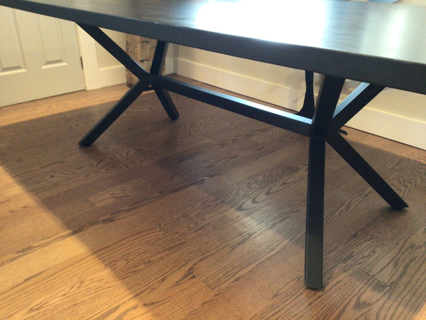 Black Beauty Hickory Dining Table - 8’