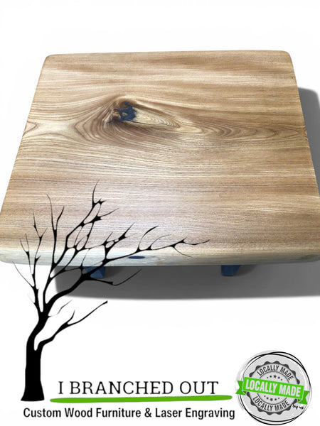 Burly Elm Side Table