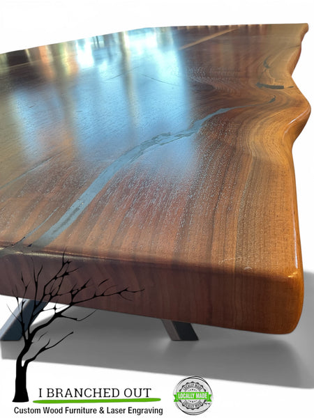 Buttery Walnut Dining Table - 8’