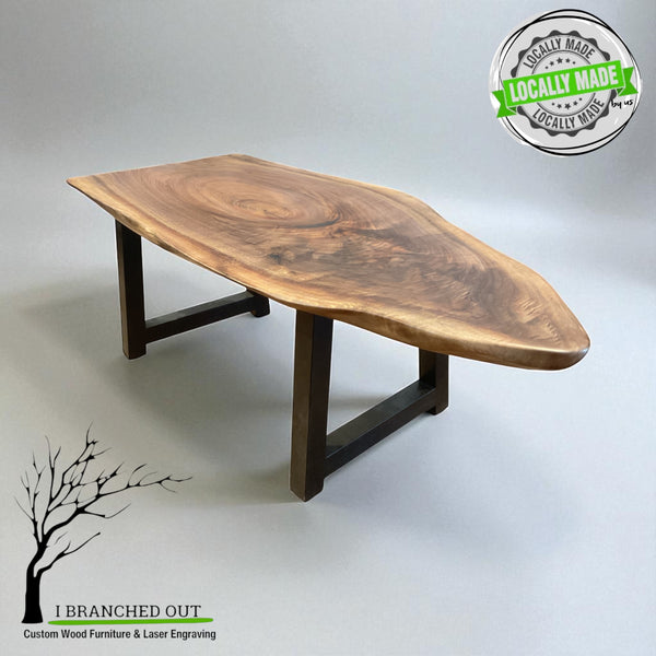 Wave of Walnut Coffee Table