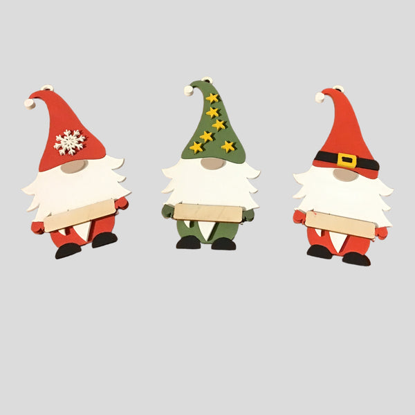 DO-IT- YOURSELF Sign Kit - Gnome Ornaments