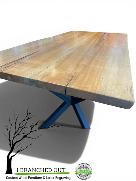Lustrous Maple Dining Table - 7’