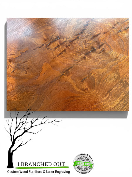 Ribbons of Sapele Coffee Table