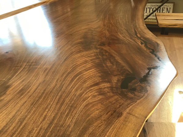 Walnut Delight Dining Table - 8’L