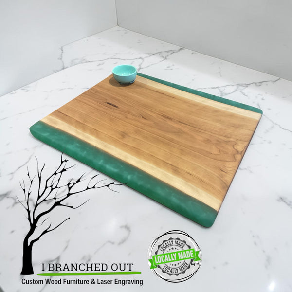 Lucky Clover Epoxy Board