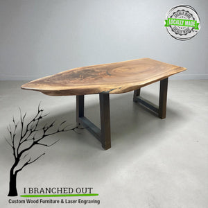 Wave of Walnut Coffee Table