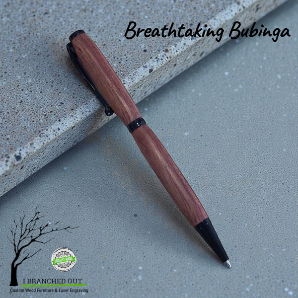Breathtaking Bubinga Wooden Pen