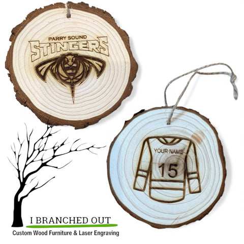 IBO - Round Ornament - Stingers Ornament  - Personalized - 4”