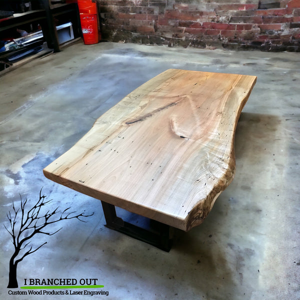 One of a Kind Maple Coffee Table/Bench