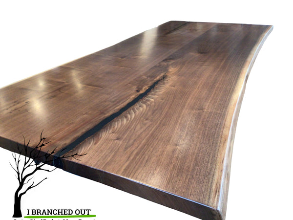 Slices of Walnut Dining Table - 8’