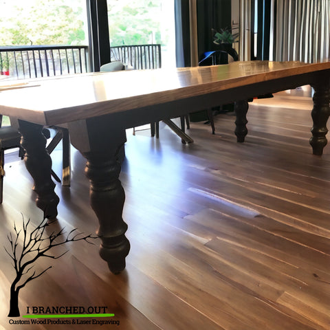 Classic Walnut Dining Table  - 8’