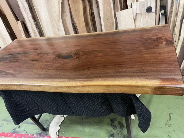 Waves of Walnut Dining Table - 7’ L