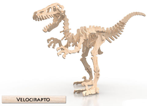 3D Puzzle- Dinosaur Collection: Velociraptor